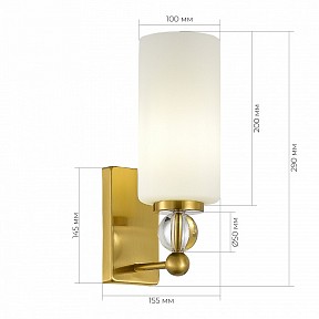 Бра ST-Luce AURORA латунь арт. SL2003.301.01