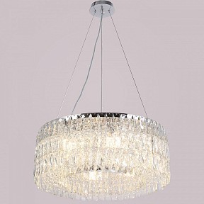 Подвесная люстра ILLUMICO IL5063 хром арт. IL5063-600PZF-25 CH ELITE