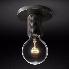 Накладной светильник Imperiumloft RH Utilitaire Socket бронза арт. 48,07