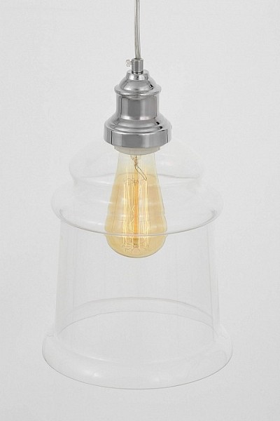 Подвесной светильник LUMINA DECO Moletti хром арт. LDP 6844-1 CHR+PR