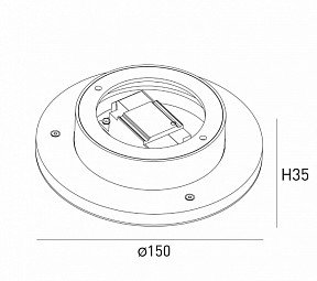 Накладной светильник DesignLed ML белый арт. 00-00016549