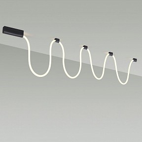 Подвесной светильник Odeon Light Corda черный арт. 4391/30CL
