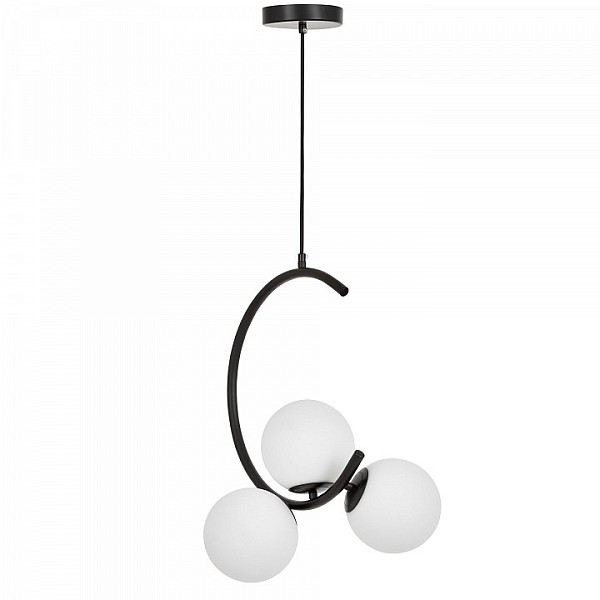 Подвесная люстра LUMINA DECO BONIO черный арт. LDP 7031-3 BK
