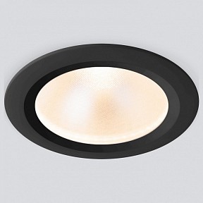Встраиваемый светильник Elektrostandard Light LED 3003 черный арт. 35128/U