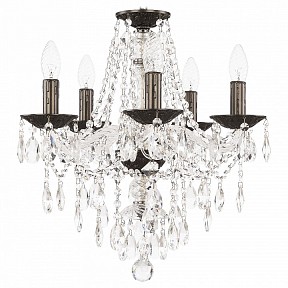Подвесная люстра Bohemia Ivele Crystal AL1615 бронза арт. AL16315/5/141 PD