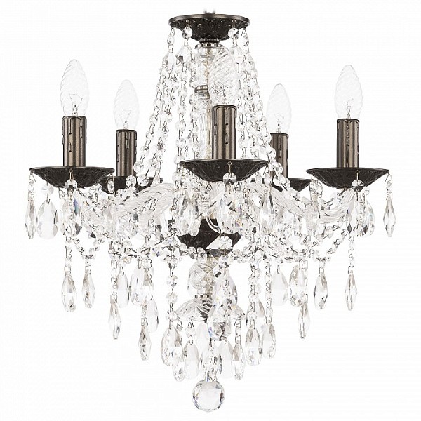 Подвесная люстра Bohemia Ivele Crystal AL1615 бронза арт. AL16315/5/141 PD