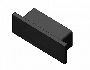 Заглушка Ambrella Light GP черный арт. GP8320