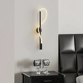 Бра LIGHTERA Tura черный арт. LE103W-90B