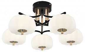 Люстра на штанге Escada Halma золото арт. 10301/5LED