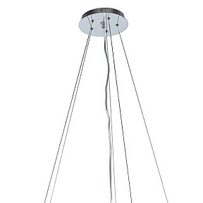 Подвесная люстра Arte Lamp Nicoletta серый арт. A1051SP-10CC