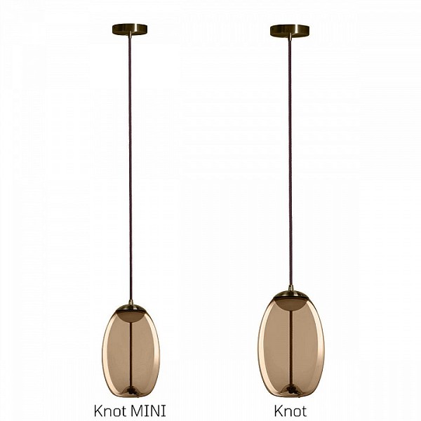 Подвесной светильник Loft it Knot желтый арт. 8135-A mini