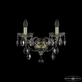 Бра Bohemia Ivele Crystal 1415 золото арт. 1415B/2/165/XL G