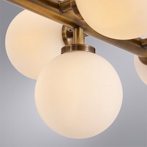Люстра на штанге Arte Lamp Bolla-Piccolo бронза арт. A3988SP-16AB