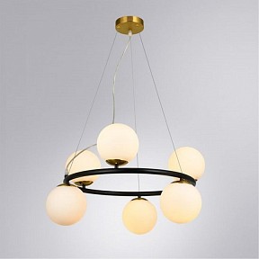 Подвесная люстра Arte Lamp Alcor черный арт. A2224SP-6BK