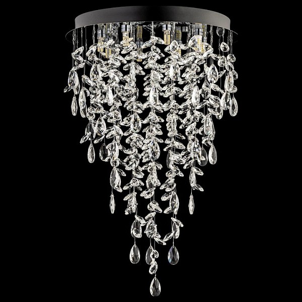 Потолочная люстра Arti Lampadari Flusso Nickel никель арт. Flusso H 1.4.45.638 N
