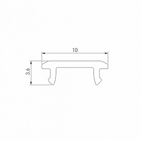Рассеиватель Arlight SL-W9 белый арт. 064171