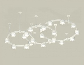 Подвесная люстра Ambrella Light XR белый арт. XR92212250