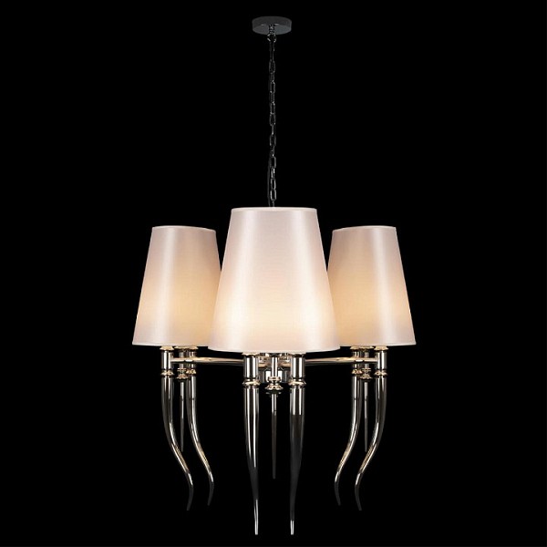 Подвесная люстра Loft it Brunilde серый арт. 10207/6 Chrome