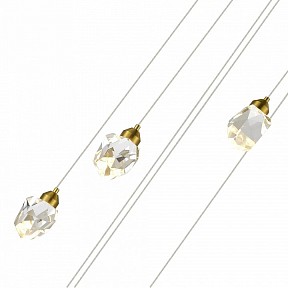 Подвесная люстра ST-Luce Cascato желтый арт. SL6114.203.06