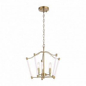 Подвесная люстра ST-Luce BRASS белый арт. SL1406.303.03