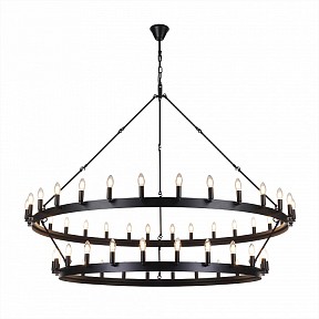 Подвесная люстра Citilux Смитсон коричневый арт. CL470254