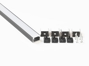 Профиль LEDS POWER СПН1712 черный арт. 008448