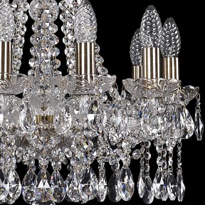 Подвесная люстра Bohemia Ivele Crystal 1413 золото арт. 1413/10/165/Pa