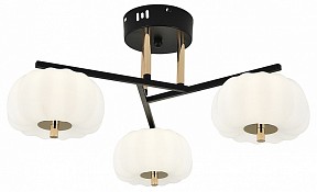 Люстра на штанге Escada Halma золото арт. 10301/3LED