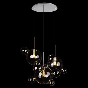 Подвесной светильник Loft it Bolle золото арт. 2034-D3