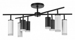 Люстра на штанге Lightstar Rullo черный арт. LR7283748640