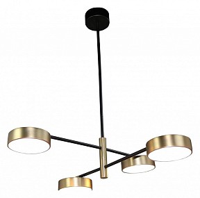 Подвесная люстра Zortes Lunar латунь арт. ZRS.01243.04