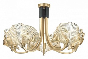 Подвесная люстра Odeon Light Ventaglio золото арт. 4870/5