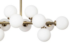 Люстра на штанге Arte Lamp Bolla-piccolo коричневый арт. A3988SP-12AB