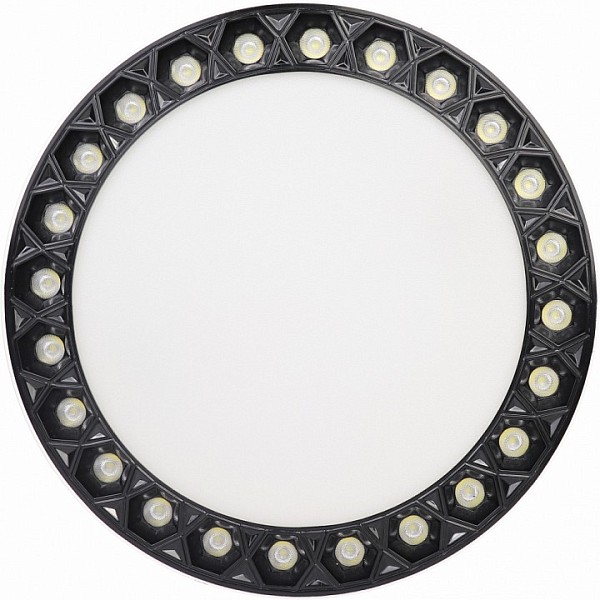 Накладной светильник iLedex Technical Mercury черный арт. 5552-36W-D217-3/4K-WH+BK