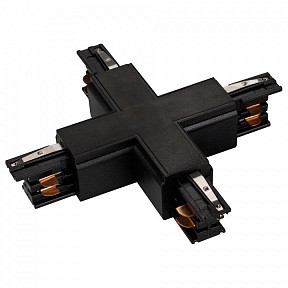 Соединитель для треков Arlight Lgd-4tr черный арт. LGD-4TR-CON-X-BK (C)
