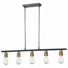 Подвесной светильник Vele Luce Tenuto черный арт. VL6532P05