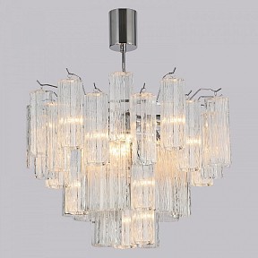 Люстра на штанге ILLUMICO  хром арт. IL0179-8C-39 CR CL