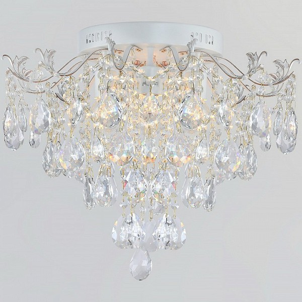Потолочная люстра Reluce 04037 белый арт. 04037-0.3-06 WH+GOLD PN