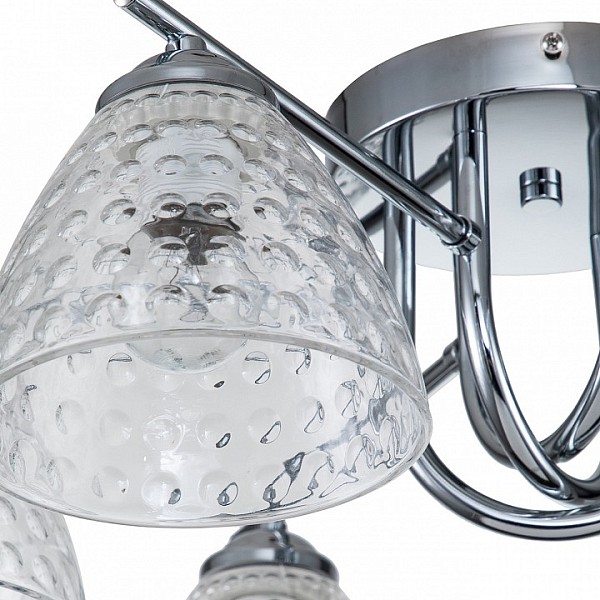 Потолочная люстра Escada Adonis серый арт. 659/6PL Chrome