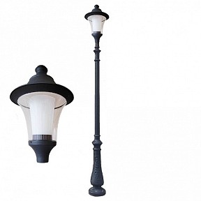 Фонарный столб Fumagalli REMO черный арт. R50.202.000.AXH27