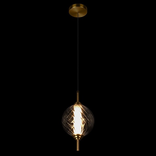 Подвесной светильник Loft it Helix бронза арт. 10421/B Smoke