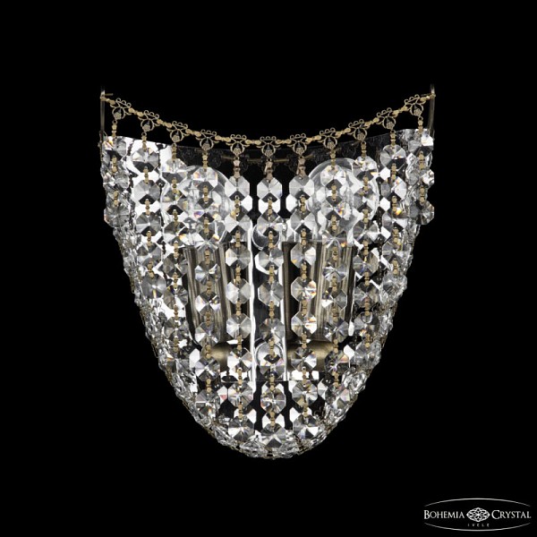 Бра Bohemia Ivele Crystal 7708 золото арт. 77081B/19 Pa