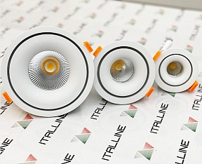 Встраиваемый светильник Italline IT06-6018  арт. IT06-6018 white 4000K