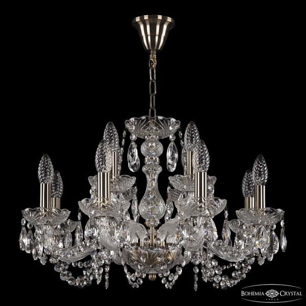 Подвесная люстра Bohemia Ivele Crystal 119 неокрашенный арт. 119/8+4/200 Pa