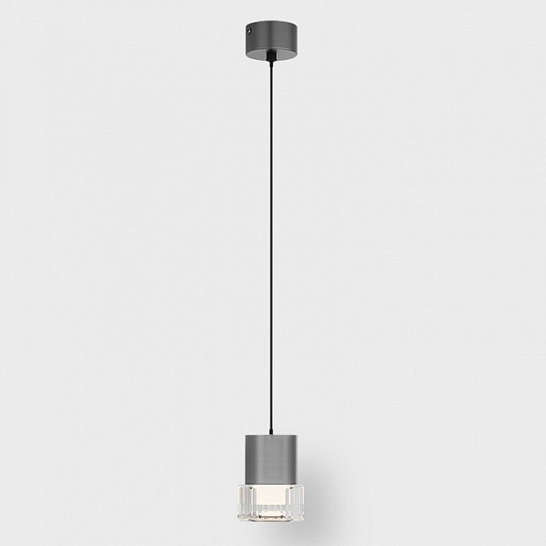 Подвесной светильник Italline IT014-0203 хром арт. IT014-0203 dark silver