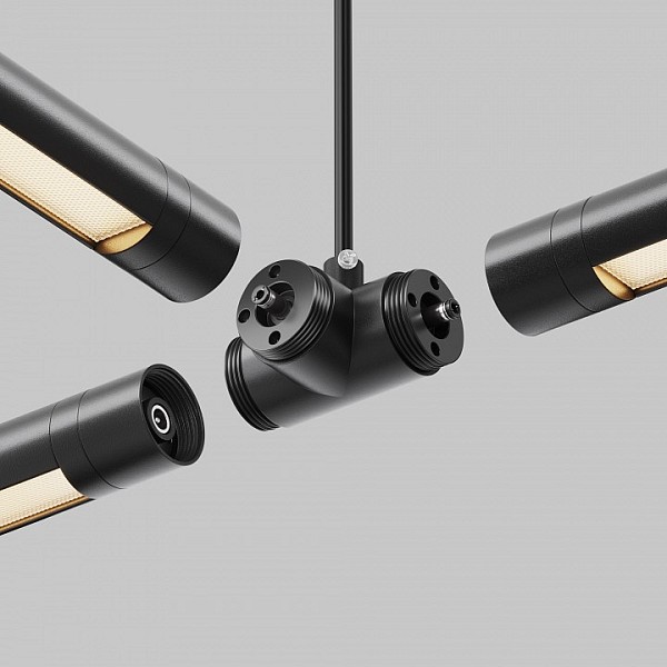 Соединитель для треков Maytoni Technical  черный арт. CA015TC-P-B