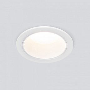 Встраиваемый светильник Elektrostandard Basic белый арт. 25082/LED