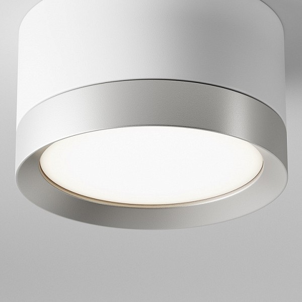 Накладной светильник Maytoni Hoop белый арт. C086CL-GX53-SRD-WS