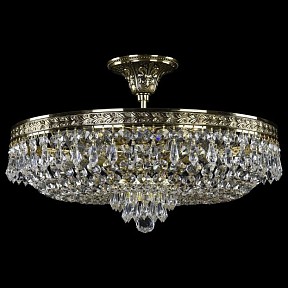 Светильник на штанге Bohemia Ivele Crystal 1927 золото арт. 19271/45IV GB