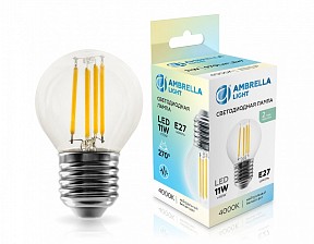 Лампа светодиодная Ambrella Light G45  арт. 451124